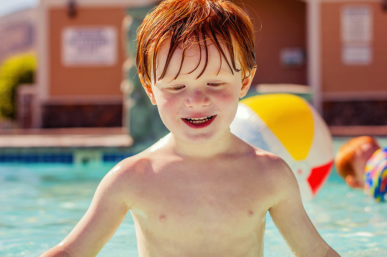 The Hidden Dangers of Chlorinated Water For Children's Hair & How to Prevent Them